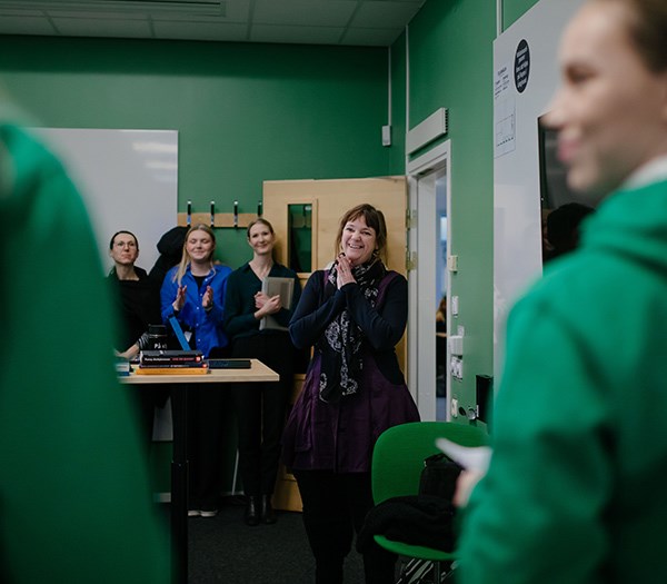 Viktor Breström och Åsa Källström.