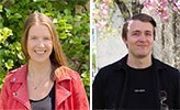 Julia Alfredsson och Karl Eriksson, studenter på Civilingenjörsprogrammet vid Örebro universitet.
