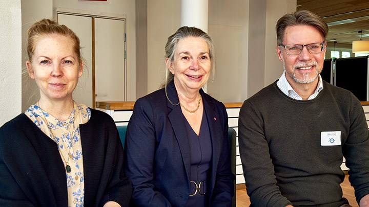 Karin Lundberg, Eva Särndahl och Robert Kruse