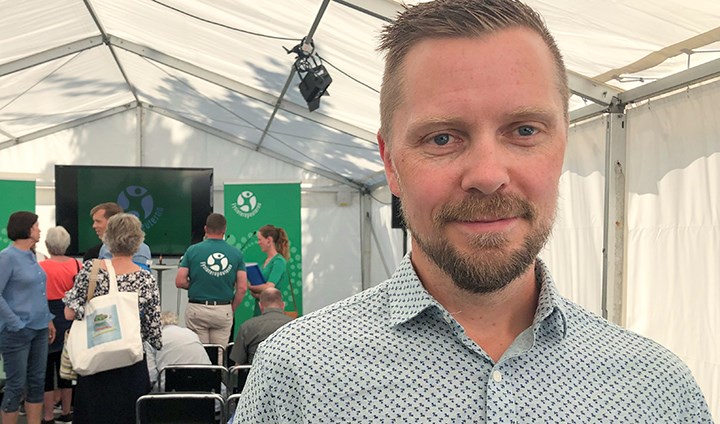 Marcus Jonsson i Almedalen