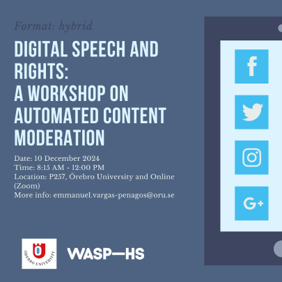 Invitation workshop content moderation