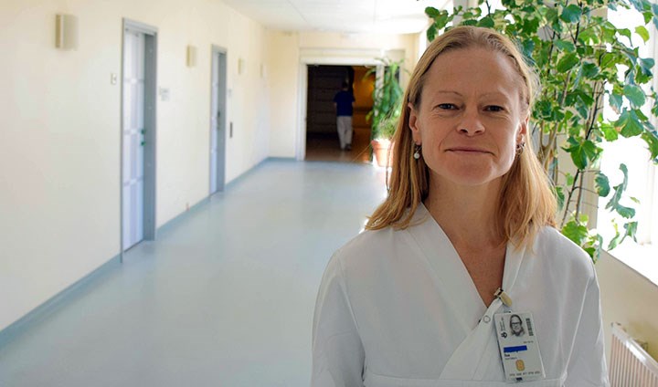 Åsa Wickberg, överläkare på kirurgiska kliniken vid Universitetssjukhuset Örebro