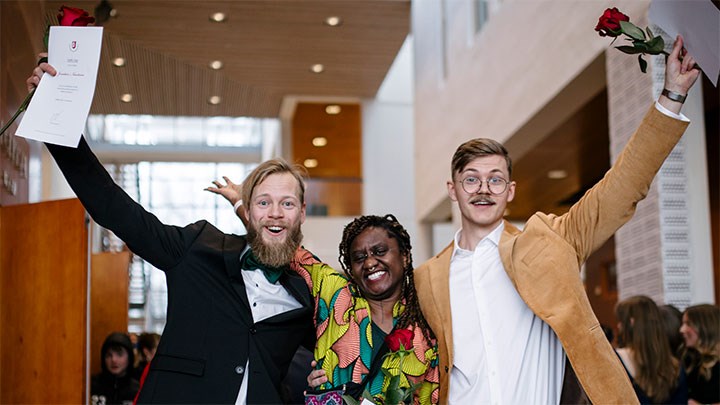 Jonatan Näsström, Sumbu Temo och William Thulin .