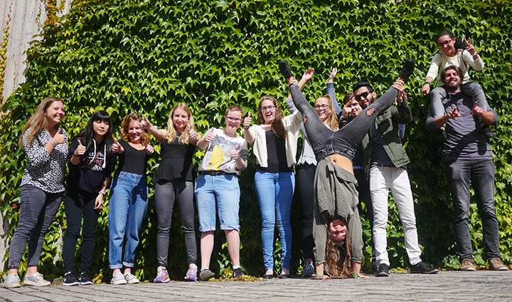 Gruppbild Sweden on Campus