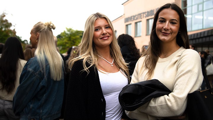 Hanna Ljungsten och Victoria Sestan.