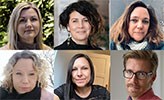 Årets Social Impact Lab-grupp: Maria Fogelkvist, Anna-Karin Andershed, Sara Frödén, Emma Nilsing Strid, Sofie Adaszak och Martin Eriksson Crommert.