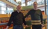 Jon Mikkel Broch Ålvik och Ulrik Volgsten