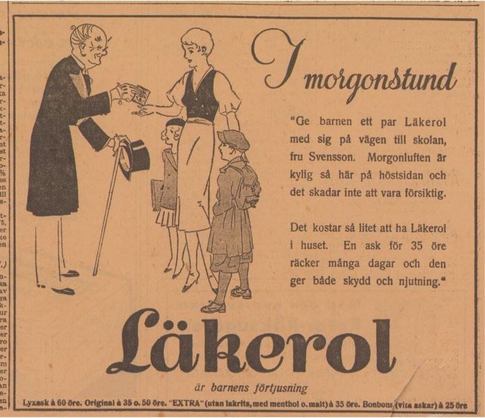 Farbror Läkerolius.