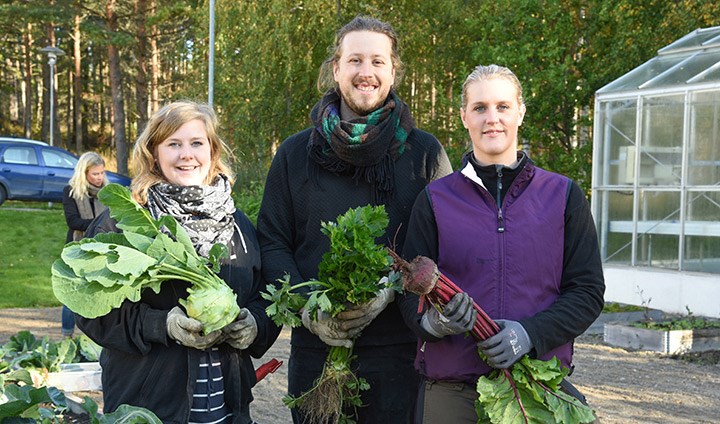 Bild på Cecilia Hermansson, Oliver Christensen-Hjort och Malin Green 