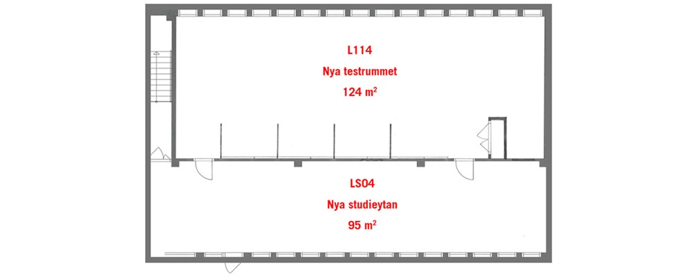 Planritning över Learning Lab 2.0