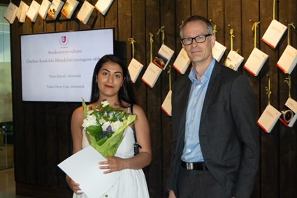 Diana Jumaili och Fredrik Karlsson