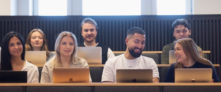 students in lecture hall