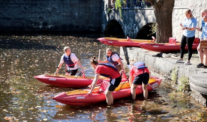 students at the Örebro Day 