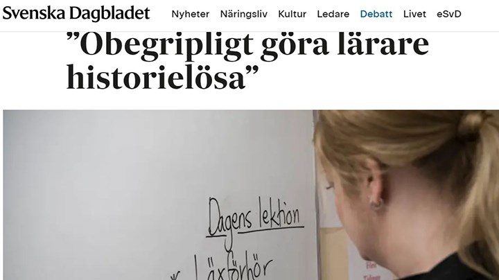 SvD Debattsida