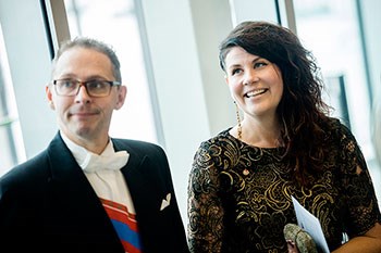 Magnus Hansson och Anna-Karin Andershed