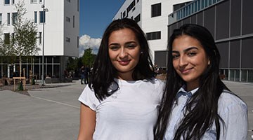 Angela Kakbaeva och Irma Ahmad.