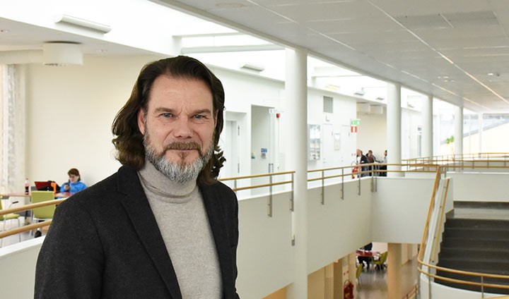 Johan Öhman i Forumhuset, Campus Örebro